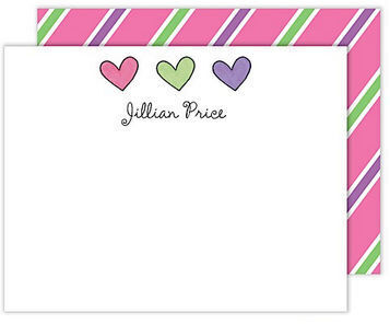 Hearts are Wild Flat Note Cards